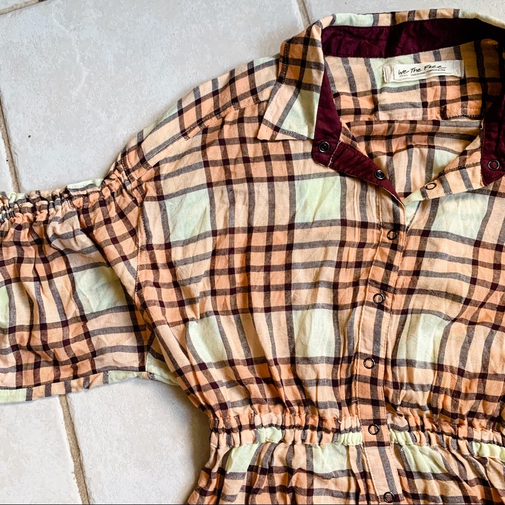 COPY - NWOT • We The Free • Raw Edge Top